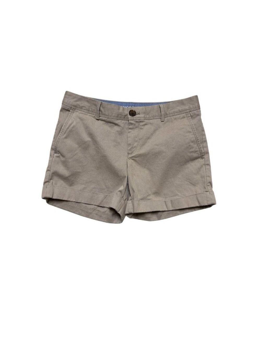 Banana Republic City Chino Shorts Women’s Size 4 Khaki 5 Inch Shorts